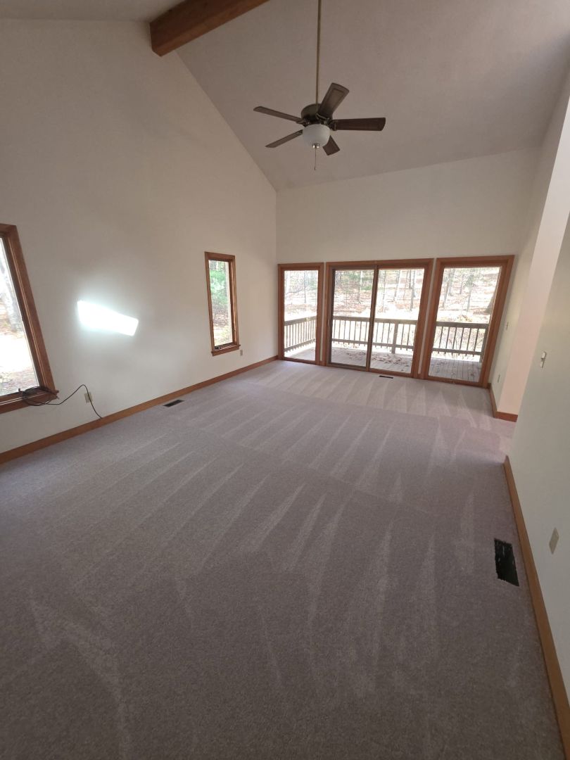 Beige carpeting in-stock with Post Road Carpet One 